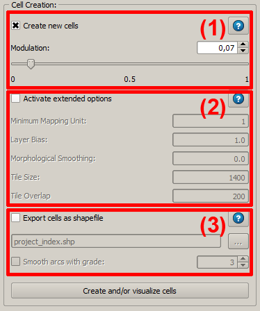 Einstellungen zur ILMSImage-Zellbildung
