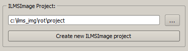 Werkzeug zur Erstellung eines neuen ILMSImage-Projekts