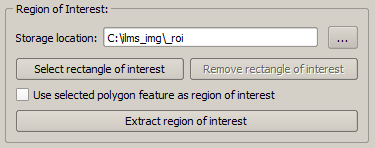 Werkzeug zur Extraktion von Teiluntersuchungsgebieten